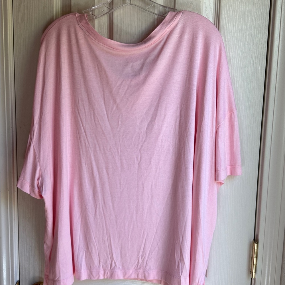 NWT JOYSPUN BABY PINK SUPERSOFT PJ TOP SZ 3X - Picture 4 of 4